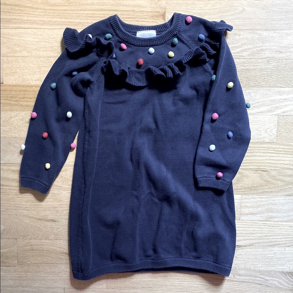 Navy Hanna Andersson Sweater Dress